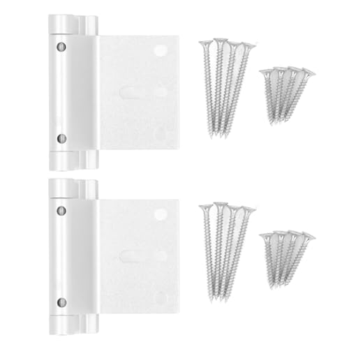 2Pcs Door Reinforcement Lock | Withstand 800lbs Force for Inward Swinging Doors | Spring Loaded Youth - Proof Reinforcement Lock for Home/Apartment | Aluminum Alloy with 16 von Reliant Jazzy