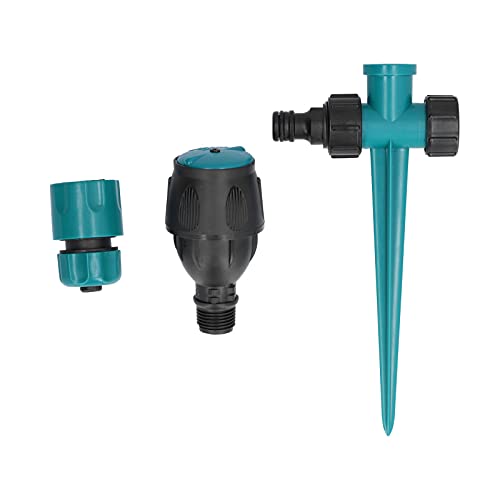 360° Rotatable Lawn Sprinkler | Adjustable Nozzle for Fruit Trees/Bushes/Nursery | Sturdy ABS Sprayer with Quick Connector 360° Rotatable Lawn Sprinkler | Adjustable Nozzle for Fruit Trees/Bushes/Nursery | Sturdy ABS Sprayer with Quick Connector von Reliant Jazzy