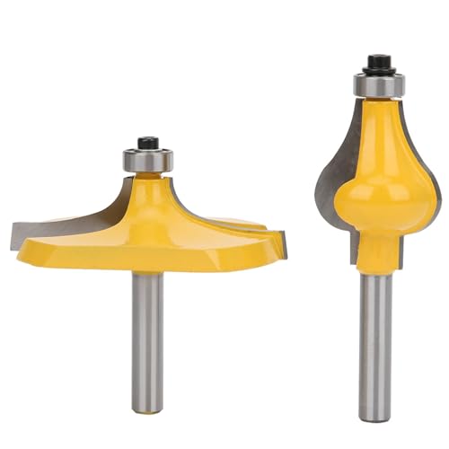 8mm Shank Router Bit 2pcs | YG6 -Legierungs -Schneidwerkzeug & Wärmeschutzbeschichtung | Holzbearbeitung Handläufe / Treppenfruchtschneider | Kompatibel mit Electric Router & 8mm Shank Router Bit 2pcs | YG6 -Legierungs -Schneidwerkzeug & Wärmeschutzbeschichtung | Holzbearbeitung Handläufe / Treppenfruchtschneider | Kompatibel mit Electric Router & von Reliant Jazzy