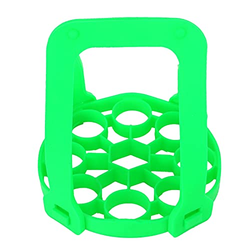 9 - Hole Silicone Egg Steamer Rack | Protective - Scalding Pressure Cooker Sling/Heat Insulation Pad | Dishwasher Safe & Food Grade Material | for Multi - Functional Cookers / (Green) von Reliant Jazzy