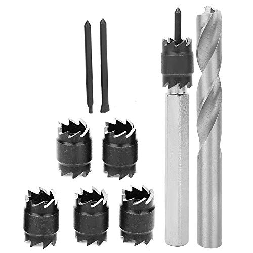 9Pcs Spot Weld Cutter Set | High Speed Steel Drill Bit for Welding & Metal Plates | Expert Welding Tool with Double - Sided Blades/Sawtooth Cutters von Reliant Jazzy