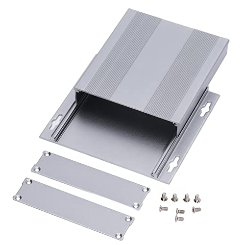 Aluminum Alloy Project Box 27x131x120mm | Matte Gray DIY Enclosure for Electronics/Industrial Equipment | Sandblasted & Weatherproof with Heat Dissipation von Reliant Jazzy