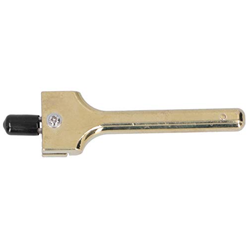 Attractive Button Installation Tool | Adjustable Hole Puncher for Leather Craft/DIY Projects | Stainless Steel Punch Tool with Shielded Cover (Gold) von Reliant Jazzy