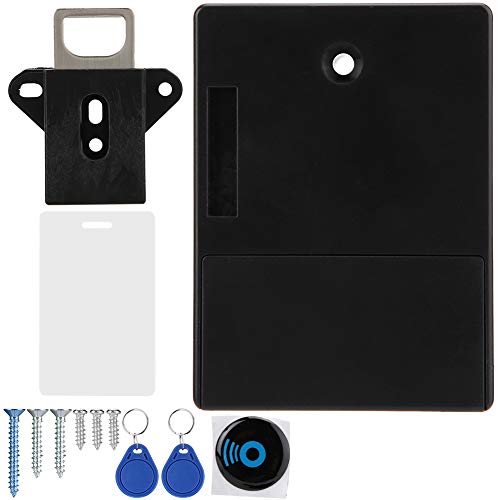 Battery RFID Cabinet Drawer Digital Lock | No Hole DIY Installation | RFID Card Access for Wooden Doors/Cabinets | 2 Function Modes for Home & Business Use Battery RFID Cabinet Drawer Digital Lock | No Hole DIY Installation | RFID Card Access for Wooden Doors/Cabinets | 2 Function Modes for Home & Business Use von Reliant Jazzy