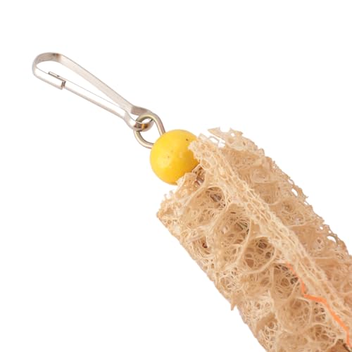 Bird Shredding Toy Set | 6pcs Colorful Chewing Toys for Cockatiels/Lovebirds/Parakeets | Safe Crinkle Paper & Rattan Ball | Boredom Relief Perch with Nut Fixation von Reliant Jazzy