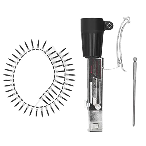 Chain Fastener Adapter | Aluminum Alloy Oxidation Proof | Depth Adjustment for Electric Drill | Automatic Chain Screw Fastener for Gypsum Board/Wood Board/Ceiling Chain Fastener Adapter | Aluminum Alloy Oxidation Proof | Depth Adjustment for Electric Drill | Automatic Chain Screw Fastener for Gypsum Board/Wood Board/Ceiling von Reliant Jazzy