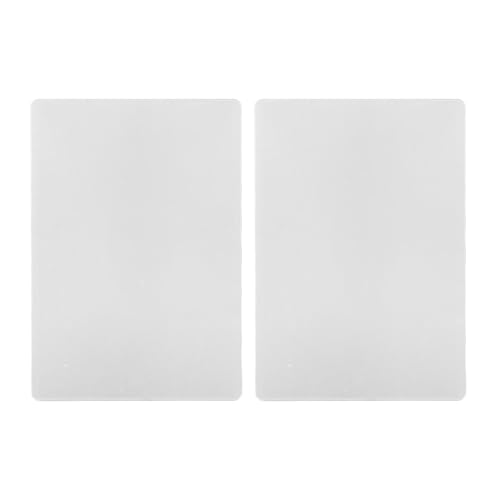 Clear Acrylic Sheet 3mm | Transparent Plastic Panel for DIY Projects/Signs/Home Decor | 8.7x5.9 Inch with Protective Film | Easy to Cut & Drill (2 Pieces) von Reliant Jazzy
