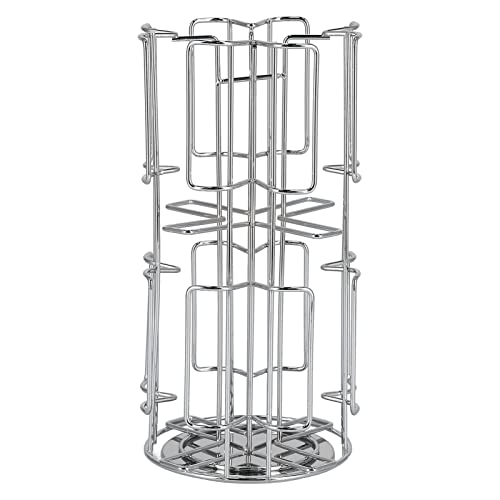Coffee Capsule Holder | 360° Rotatable Storage Rack for 64 Capsules | Vertical Space - Saving Design for Kitchen/Countertop/Office | Sturdy Iron Construction Coffee Capsule Holder | 360° Rotatable Storage Rack for 64 Capsules | Vertical Space - Saving Design for Kitchen/Countertop/Office | Sturdy Iron Construction von Reliant Jazzy