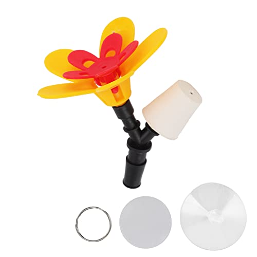 DIY Hummingbird Feeder Kit | Recycle Glass Bottles into Bird Feeders | Hanging Flower Feeder for Garden/Patio/Balcony | Safe & Non - Hazardous Plastic (Single Flower) von Reliant Jazzy