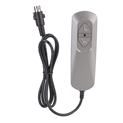 Electric Recliner Chair Switch Controller | 5V 5A High Current Direct Drive | Replacement for Powered Sofa/Home Theater Seating | ABS Sturdy 2 - Button Hand Switch Electric Recliner Chair Switch Controller | 5V 5A High Current Direct Drive | Replacement for Powered Sofa/Home Theater Seating | ABS Sturdy 2 - Button Hand Switch von Reliant Jazzy