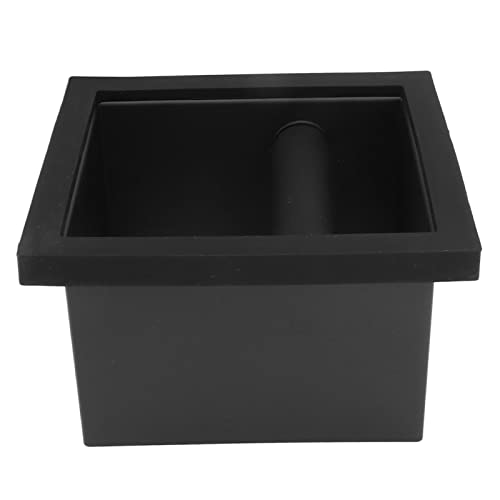 Expert Coffee Knock Box | Bottomless PTFE Steel Design with Rubber Cushion | Detachable Rod for Simple Maintenance | Compatible with Cafes/Home Kitchens/Offices Expert Coffee Knock Box | Bottomless PTFE Steel Design with Rubber Cushion | Detachable Rod for Simple Maintenance | Compatible with Cafes/Home Kitchens/Offices von Reliant Jazzy