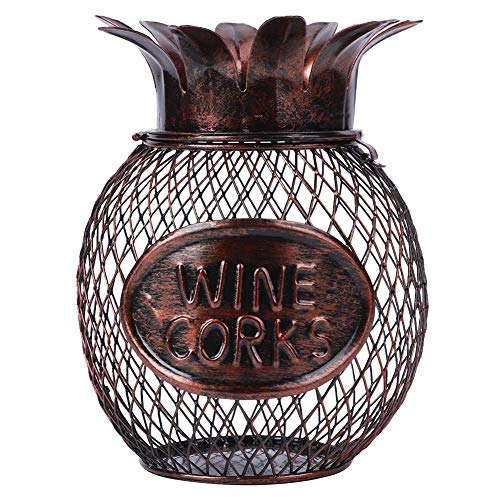 Fruit - Shaped Wine Bottle Stopper | Iron Cork Storage Container for Wine Lovers | Home & Bar Decor Organizer | Desktop Ornament Present von Reliant Jazzy