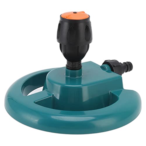 Garden Sprinkler Automatic Rotation 360 Degrees | Sturdy ABS Lawn Sprinkler for Garden/Lawn/Road | Round Base with Stable Watering von Reliant Jazzy
