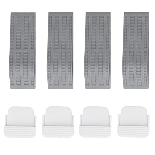 Grip Rubber Door Stoppers 4 Pack | Wedge Design for Home/Office/School | Sturdy & Blocking Pinching Door Bottom Stop | Noise Reduction & Security Protection Grip Rubber Door Stoppers 4 Pack | Wedge Design for Home/Office/School | Sturdy & Blocking Pinching Door Bottom Stop | Noise Reduction & Security Protection von Reliant Jazzy