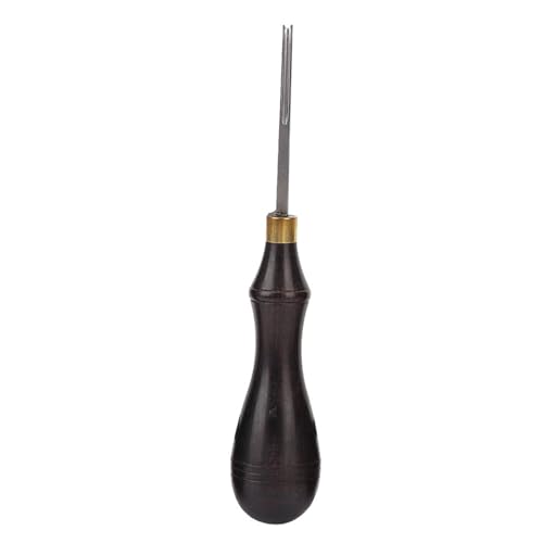 Leather Beveller | Alloy Steel Cutting Tool & Ebony Handle | DIY Leathercraft Tool for Trimming/Beveling/Smoothing | 5 Sizes (0.6-2.25mm) (1.8mm) von Reliant Jazzy