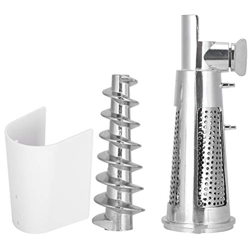 Meat Grinder & Tomato Juicer Accessories | Aluminium Alloy Screw Shaft & Mesh Sleeve | Replacement for 5# Blender Attachment | Leakproof Design von Reliant Jazzy
