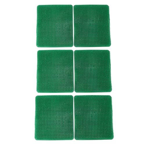 Reliant Jazzy 6 Pcs Chicken Nesting Box Pads | PE Material for Coop Egg Laying | Protective & Scratch - Proof Mats | Fits All Cage Sizes/Easy to Maintain/Sturdy (Green) von Reliant Jazzy