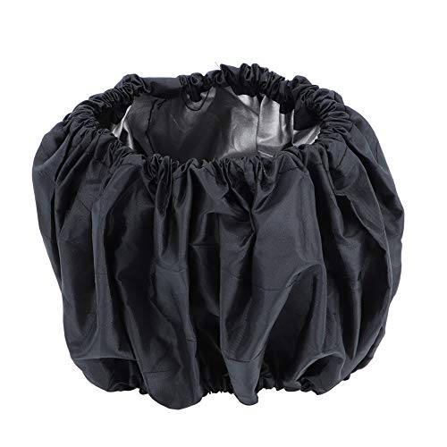 Stroller Wheel Cover | Pushchair Protector for Floors | Removable Polyester Wheel Covers for Big & Small Wheels | 6 - Pack Black Wheel Covers (Reliant JazzyQngvt-02) von Reliant Jazzy