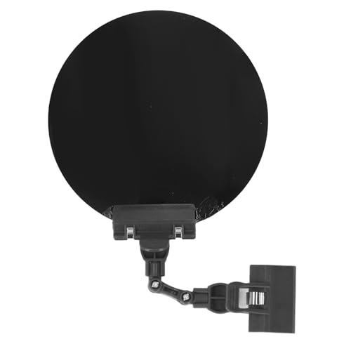 Welding Blackout Panel | Auto Darkening Blocking Plate for Argon Arc Welding | 18cm Round Flame Panel | Adjustable Clip - On Design for Eye Protection (Black) von Reliant Jazzy
