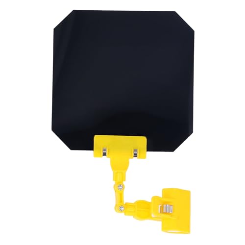 Welding Shading Cover 18cm Square | Eye Protection for Bright Conditions | Handheld Clip On Panel for Welding/Argon Arc/Metal Work | Flame Retardant PP & PA Material (Yellow) von Reliant Jazzy