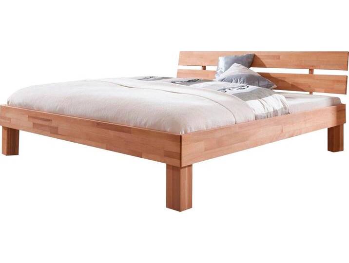 Massivholzbett RELITA Julia, Deal für begrenzte Zeit , beige (buche geölt), B:185cm H:75cm L:212cm, Betten, stabverleimte Buche, oberfläche geölt, verschiedene Breiten von Relita