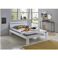 Relita Futonbett "Lian", LF 140 x 200 cm, mit Kopfteil, frei im Raum stellbar von Relita