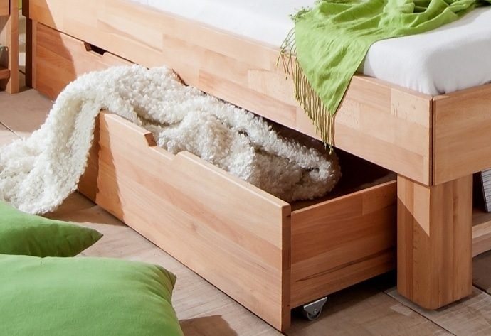 Relita Schubkasten Julia, (2er Set) Buche >>Julia<<, Oberfläche geölt von Relita