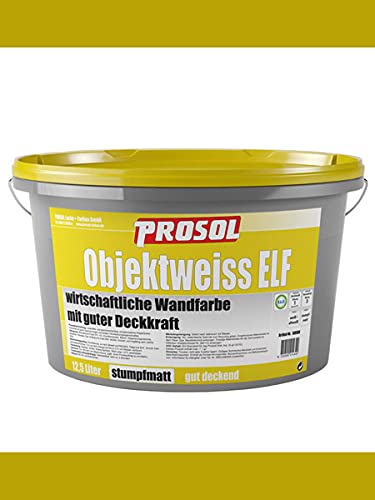 PROSOL RELIUS OBJEKTWEISS Super Decklack waschbar für Innen 12,5 l von Relius