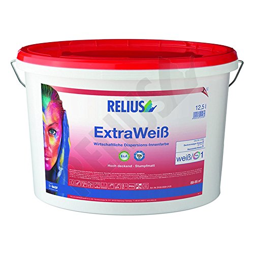 Relius ExtraWeiß ELF, weiß / Basis1, 6 Ltr. Relius ExtraWeiß ELF, weiß / Basis1, 6 Ltr. von Relius