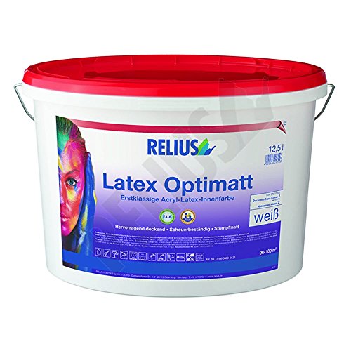 Relius Latex Optimatt ELF, weiß, 10 Ltr. von Relius
