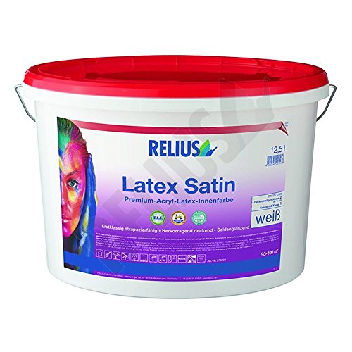 Relius Latex Satin ELF, weiß, 10 Ltr. von Relius