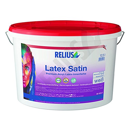 Relius Latex Satin ELF, weiß, 12,5 Ltr. von Relius