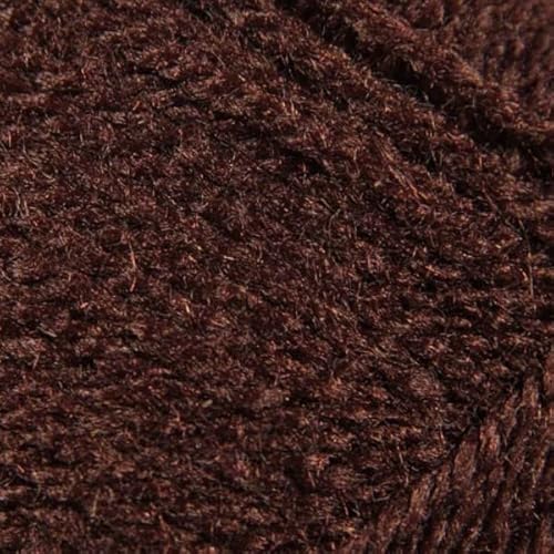 Rellana 50g Caprice - Farbe 106 - braun - Garn aus hochwertigem Softacryl von Rellana