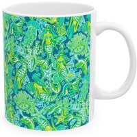 Emerald Mermaid Mug von RelleFromTheBlog