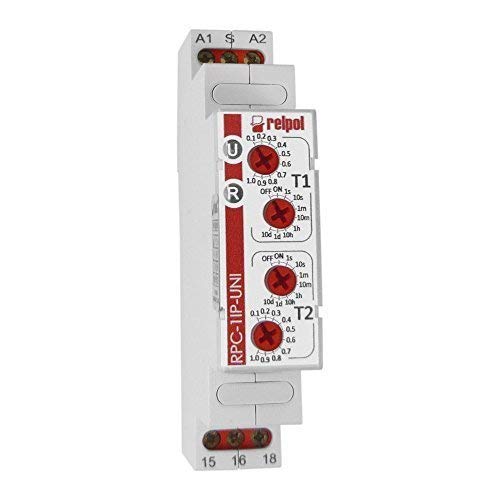 Zeitrelais 1P 12-240V Multifunktionsrelais Relais Time Relay RPC-1IP-UNI Relpol 0455 Zeitrelais 1P 12-240V Multifunktionsrelais Relais Time Relay RPC-1IP-UNI Relpol 0455 von Relpol