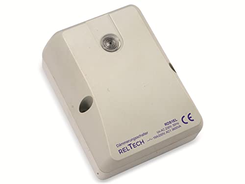 RELTECH Dämmerungsschalter RDS1EL, mit integriertem Lichtfänger RELTECH Dämmerungsschalter RDS1EL, mit integriertem Lichtfänger von Reltech