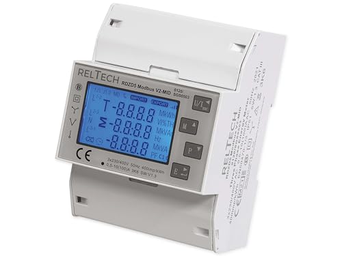 RELTECH Drehstomzähler RDZD5-MID, 100A, MODbus von Reltech