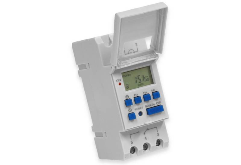 Reltech Wochenzeitschaltuhr RELTECH Digitale Zeitschaltuhr RZSD1, 230 V von Reltech
