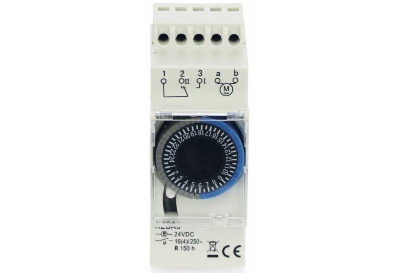 Reltech Zeitschaltuhr RELTECH Zeitschaltuhr RZSA3, 24 V-, DIN-Schiene von Reltech