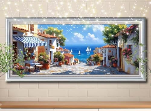 5D DIY Diamond Painting Kinder Klein Baum,Segelboot,Diamant Painting Bilder 50x100cm,Mosaikherstellung Nach Zahlen Cross Stitch Malerei Set,Daiments Painting Erwachsene für Haus Dekoration 8Y-11511 5D DIY Diamond Painting Kinder Klein Baum,Segelboot,Diamant Painting Bilder 50x100cm,Mosaikherstellung Nach Zahlen Cross Stitch Malerei Set,Daiments Painting Erwachsene für Haus Dekoration 8Y-11511 von Reluehu