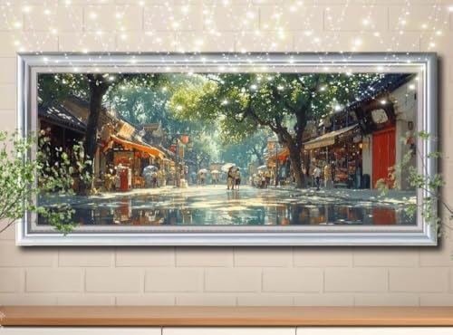5D Diamond Painting Erwachsene Straße,Baum,DIY Diamant Painting Bilder Kinder 70x140cm,Crystal Strass Stickerei Painting Diamant Malerei Kit,Diamant Crystal Arts Craft für Geschenk Wand Decor 8Y-11545 5D Diamond Painting Erwachsene Straße,Baum,DIY Diamant Painting Bilder Kinder 70x140cm,Crystal Strass Stickerei Painting Diamant Malerei Kit,Diamant Crystal Arts Craft für Geschenk Wand Decor 8Y-11545 von Reluehu