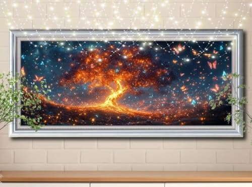 5D Schmetterling,Baum Diamond Painting Set,Full Diamant Painting Bilder Erwachsene groß 30x60cm,DIY Diamant Kristall Strass Stickerei Bilder nach Zahlen,Diamanten Painting für Home Wanddeko 8Y-11072 5D Schmetterling,Baum Diamond Painting Set,Full Diamant Painting Bilder Erwachsene groß 30x60cm,DIY Diamant Kristall Strass Stickerei Bilder nach Zahlen,Diamanten Painting für Home Wanddeko 8Y-11072 von Reluehu