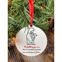 Engel Baby Ornament | Weihnachtsschmuck Fehlgeburt Und Jesus Schwangerschaftsverlust Geschenk Fehlgeburten Andenken von RelyingonaRainbow