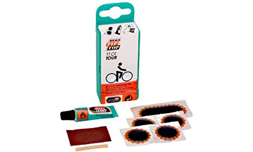 REMA TIP TOP Fahrrad-Flickzeug ´TT 01 TOUR´, 8-teilig, Sie erhalten 1 Produkt mit 8 Teilen von Rema Tip Top