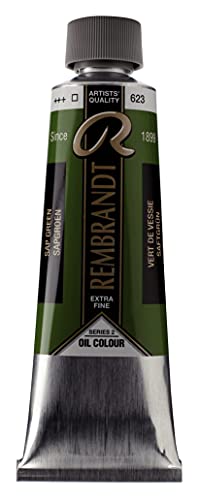 Rembrandt 1076232 Ölfarbe SAP Green, Verde Savia, 150 ml von Rembrandt