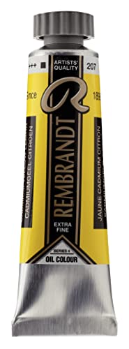 Rembrandt Ölfarbe - Kadmiumgelb Zitrone 207-15 ml Tube - Extrafeine Qualität - Hohe Lichtechtheit Rembrandt Ölfarbe - Kadmiumgelb Zitrone 207-15 ml Tube - Extrafeine Qualität - Hohe Lichtechtheit von Rembrandt