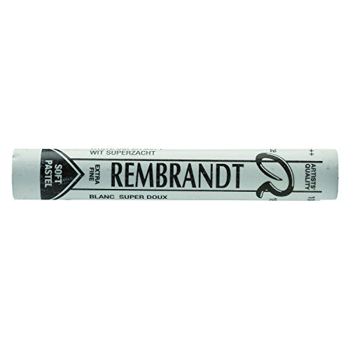 Talens REMBRANDT Soft-Pastell, Einzelpastell, 101 Weiss Superweich 5 von Rembrandt