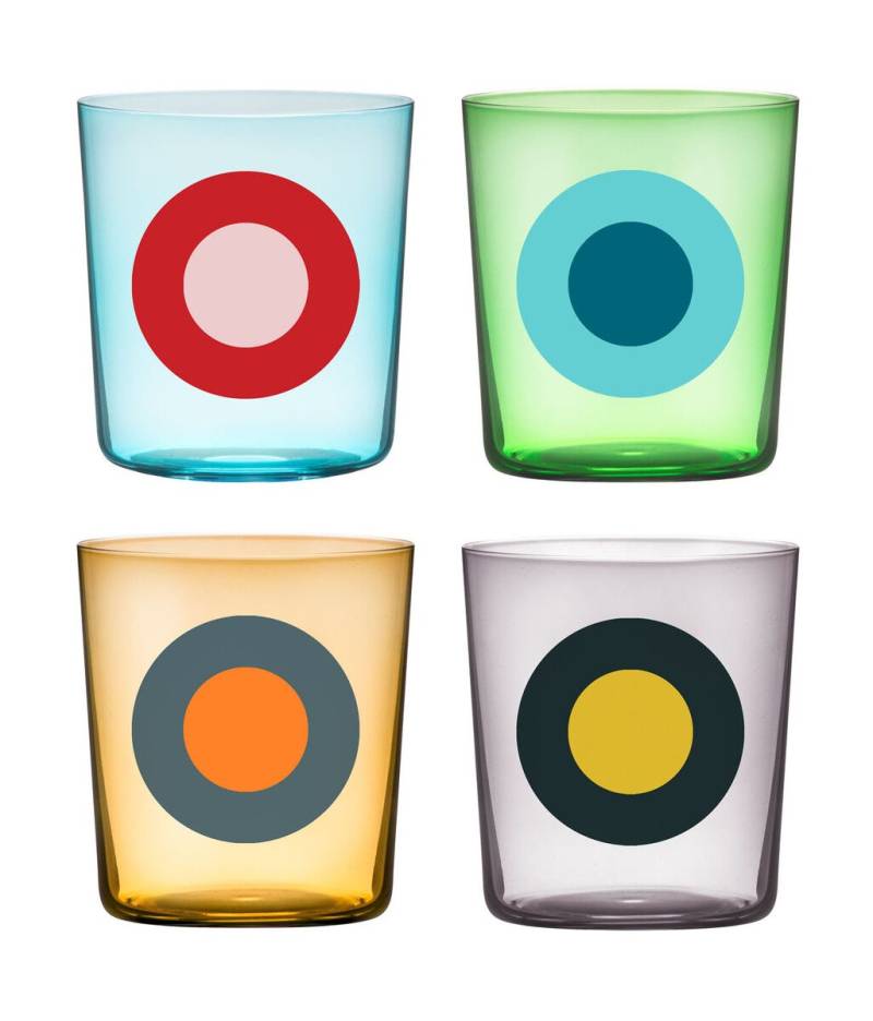 Gläser Dots 4er-Set Nr.1 von Remember
