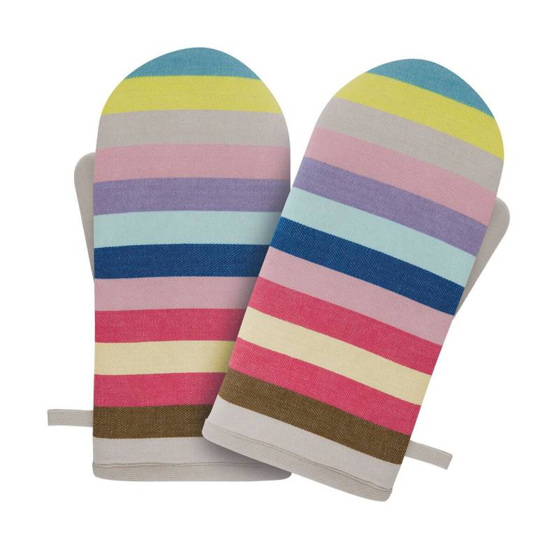 Ofenhandschuhe Nr. 2 2er-Set mehrfarbig von Remember