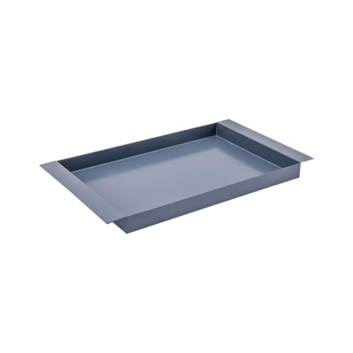 REMEMBER Metall Tablett Ryo groß "Midnight" - 47 x 27 x 3.5 cm von Remember